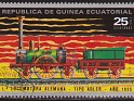 Guinea 1972 Trains 25 Ptas Multicolor Michel 155